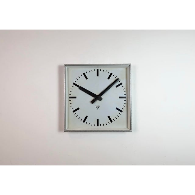 - Clock made by Pragotron in former Czechoslovakia during the 1970s - Was used in factories, schools & railway stations -...