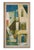 Mid Century Abstract Cubist Architectural Buildings Painting For Sale