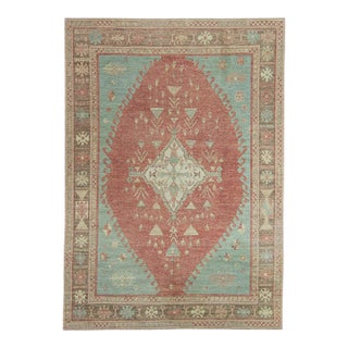 Turkish Oushak Antique Look Rug 8'11" x 12'6" #20070 For Sale
