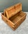 Vintage Rustic Wood Storage Coffee Table For Sale - Image 4 of 12