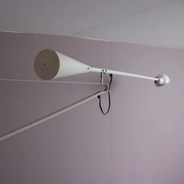 White Directional Wall Lamp by Paolo Rizzatto for Flos, Italy, 1970s For Sale - Image 8 of 12