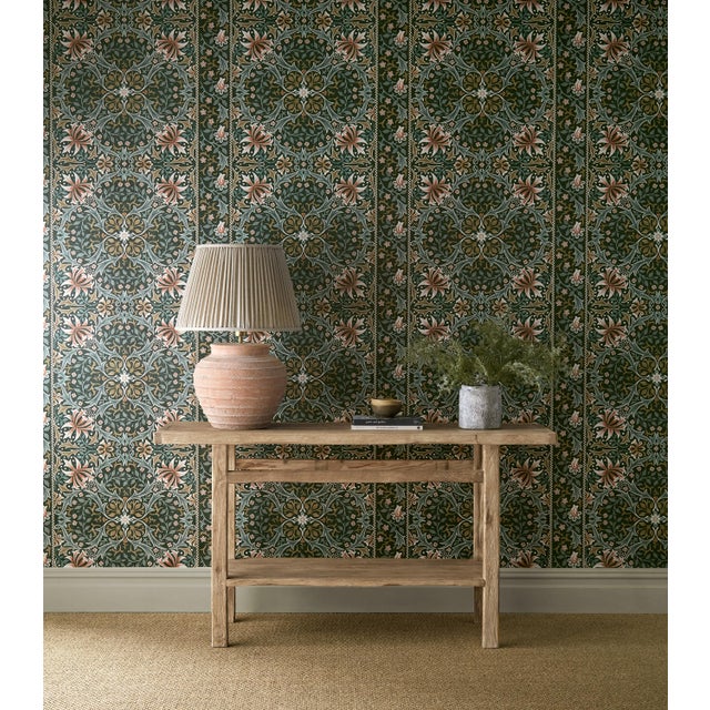 Walthamstow an area of great significance to William Morris is an adaptation of an artwork for carpet held at The...