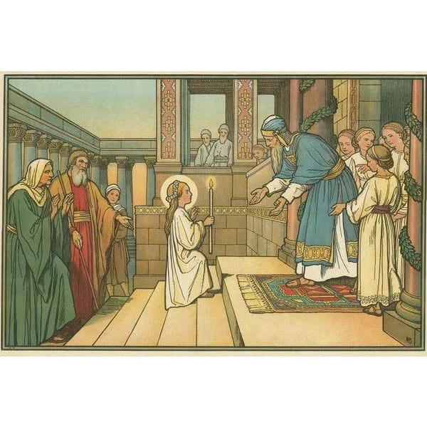 Dr. Ecker, The Presentation of Mary, 1913, Print For Sale - Image 3 of 5