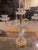 Vintage Glass Candelabra Crystal Clear Mid Century Candle Light Holder For Sale In Austin - Image 6 of 10