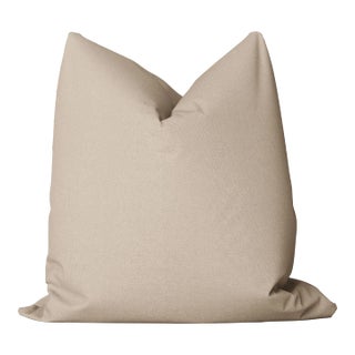 Ivory Cream Wool Throw Pillow by the Drawing Room Atl For Sale