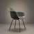 Herman Miller Herman Miller Eames Dax Arm Chair in Elephant Gray Fiberglass For Sale - Image 4 of 7