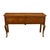 Brown Antique 18thC Georgian Oak Welsh Two Drawer Dresser Base Server Side Table 1760 For Sale - Image 8 of 14