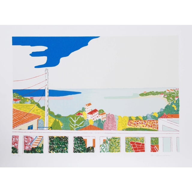 Marion McClanahan - Cibourne Harbor Lithograph For Sale