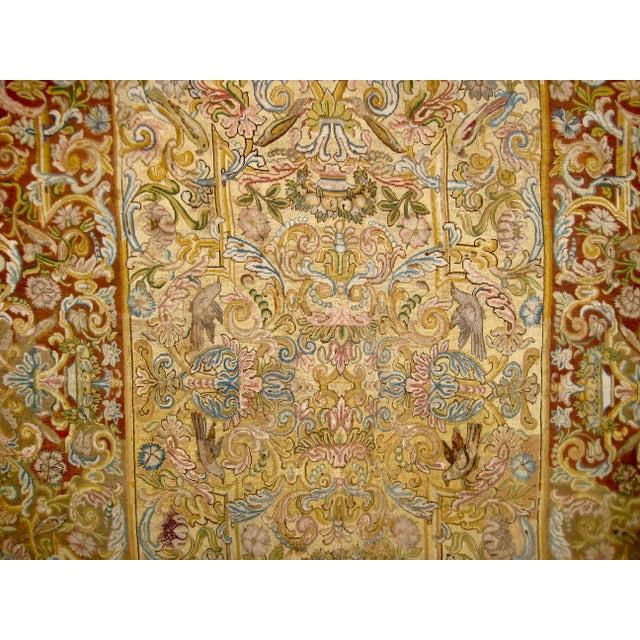 17th Century Large Italian Baroque Embroidery 17 Century For Sale - Image 5 of 14