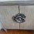 Gray Briallen Demi-Lune Cabinet by Currey & Company For Sale - Image 8 of 12