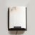 Late 20th Century Pair of Modernist Alabaster & Oil-Rubbed Bronze Wall Sconces For Sale - Image 5 of 18