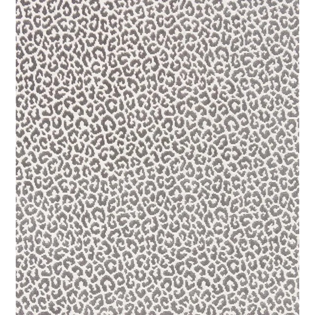 The House of Scalamandré Panthera Velvet Fabric, Smoke For Sale