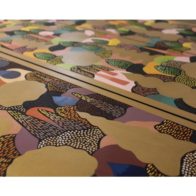 Contemporary Wonderland Triptych Autumn by Coucou Manou For Sale - Image 3 of 10