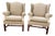 Pair of George III Wingback Chairs by St. Timothy Chair Company For Sale
