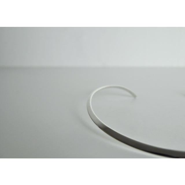 Danish Modern Sterling Silver Collier Necklace by N.E. From, 1960s For Sale - Image 7 of 10