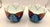 Pair of Early 20th Century Japanese Petal Shaped Bowls, Signed For Sale In New York - Image 6 of 12