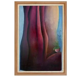 Juan Navarette Contemporary Oil Painting, Cuban American Artist