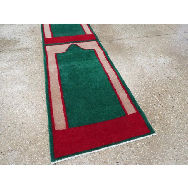 Galerie Shabab Collection Mid-20th Century Turkish Anatolian Small Runners For Sale - Image 16 of 17