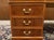 English Desk with Brown Leather For Sale - Image 12 of 18