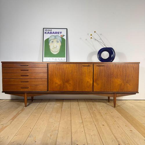 Vintage Sideboard in Teak For Sale - Image 10 of 10