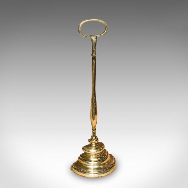 Traditional Rare Antique Trio of Door Butlers, English, Brass Doorstop, Edwardian, c.1910 For Sale - Image 3 of 11