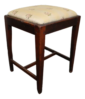 19th Century Louis XVI Walnut Footstool