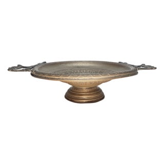 Art Nouveau Fruit Bowl on Stand, Sweden, 1900s For Sale