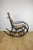 Brown Brown Rocking Chair on Runners, 1970s For Sale - Image 8 of 12