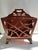 Antique Wood Magazine Rack For Sale - Image 4 of 10