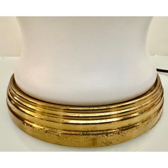 Large Neoclassical Style Urn-Form Table Lamp From 80's, After Dorothy Draper. For Sale - Image 9 of 9