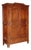 19th Century Cherrywood 2-Body Cabinet, Piedmont, Italy For Sale