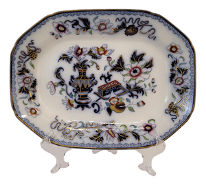 Imperial Stone Earthenware Platter by William Ridgway, 1838