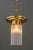 Metal Art Deco Chandeliers with Glass Sticks, Vienna, 1920s, Set of 2 For Sale - Image 7 of 18