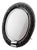 Vintage Oval Murano Glass Picture Frame by Seguso, 1970s For Sale
