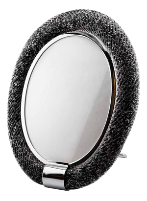 Vintage Oval Murano Glass Picture Frame by Seguso, 1970s