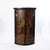 Wonderfully designed 18th century painted hanging corner cupboard with butterfly hinges. This piece shows the intent and...