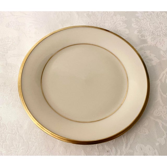 Ceramic Late 20th Century Lenox Eternal Bread & Butter Plate Vintage Excellent "Mint" Condition For Sale - Image 7 of 7