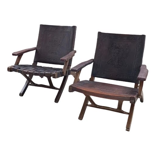 Set of Inca Chairs by Angel I. Pazmino, 1960s | Chairish