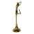 Vintage Brass Gymnast or Dancer on Stand For Sale