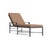 Brown Jordan Venetian Adjustable Chaise Lounge, Textured Pewter frame with Fusion Clay fabric For Sale - Image 12 of 12