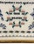 Folk Art 19th Century Reproduction Cross Stitch Sampler For Sale - Image 3 of 3