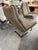 1970s Pair of Flat Bar Lounge Chairs Attributed to Milo Baughman Re-upholstered For Sale - Image 15 of 17