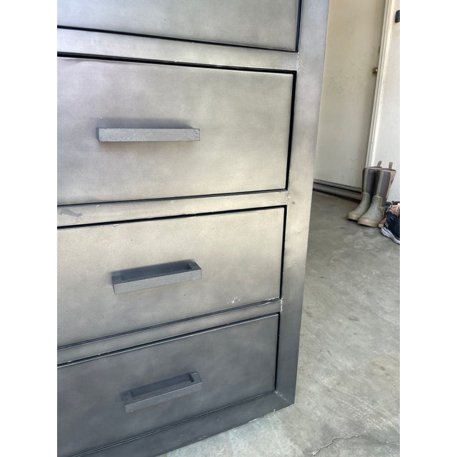 Metal Pair of Restoration Hardware La Salle Tower Bookshelves For Sale - Image 7 of 12