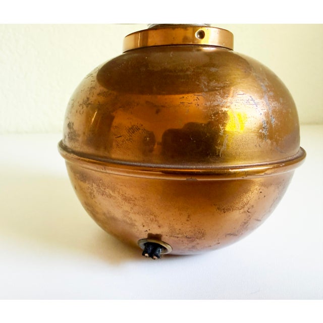 Ruth Gerth for Chase Modernist Copper "Glow Lamp", Parts Only, 1930s For Sale In Sacramento - Image 6 of 13