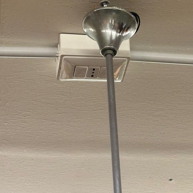 Doria Chandelier with Metal Stem, 17 Glasses and 9 Light Points from Venini, 1900 For Sale - Image 12 of 12