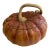 Large Artisan Majolica Pumpkin Tureen - Callaway Gardens '95 For Sale