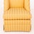 Baker Yellow Striped Silk Lounge Chairs, Pair For Sale In New York - Image 6 of 13
