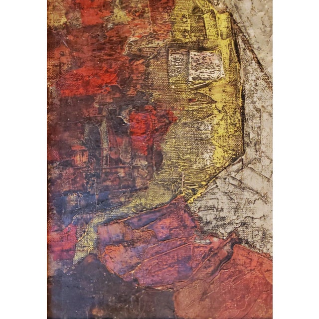 1960s Vintage Jules Duffart "Pierrot" Painting For Sale - Image 4 of 7