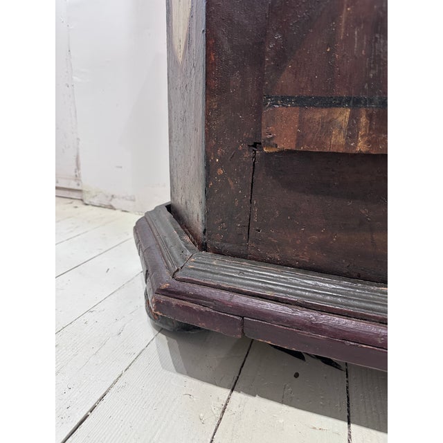 Antique c.1800 Austrian/Tyrolean Hand-Painted Bridal Cabinet (Bauernschrank) For Sale - Image 14 of 14