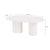 Elora White Lacquer Oval Dining Table For Sale - Image 9 of 10